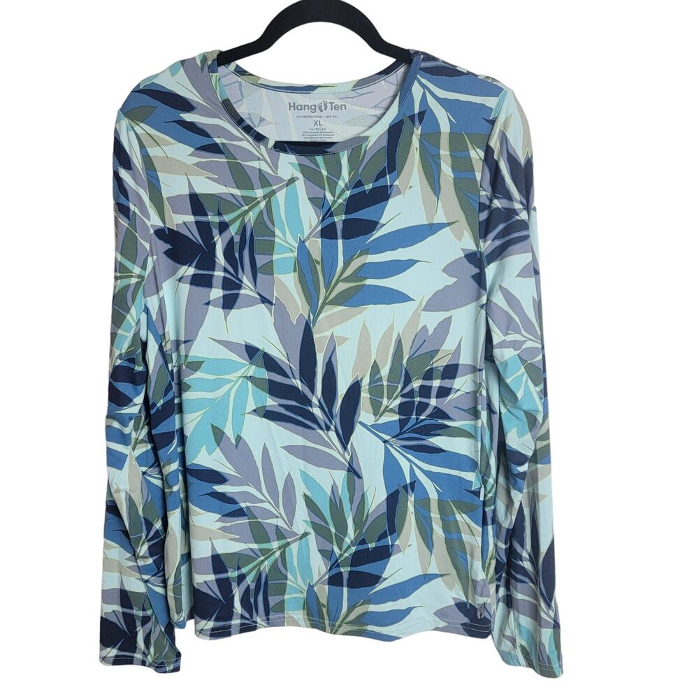 Hang Ten UV Protection UPF 50+ Long Sleve Top Size XL